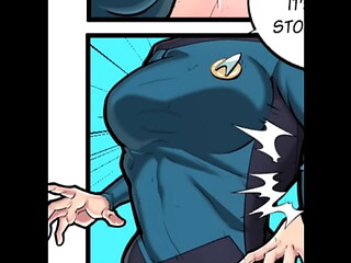 Female Muscle Growth Comics #1