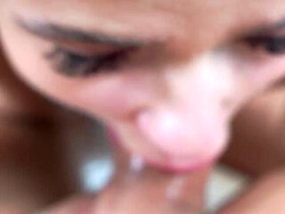 Deep Throat Challenge for Blond Teen Girl