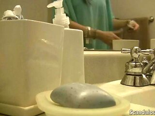 Sexy teen sucks on dick in a POV close up