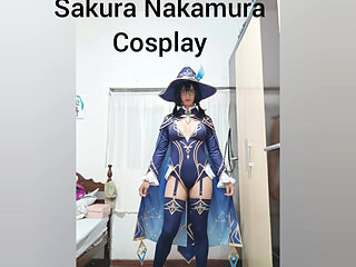Sakura Nakamura Cosplay IA