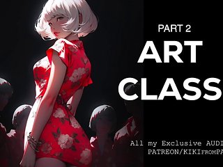 Audio porn - Art class - Part 2 - Excerpt