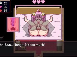 Noelle does her best part 2 Eng (game with pixel art)