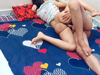 Desi indian horny girl fucking with devar