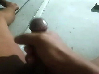 Big dick Powerful sperm spray