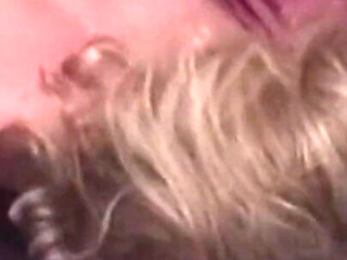 Mature Blonde MILF Gets Pounded Hard with Cum Dripping