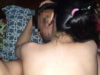 Desi Pathan Teen Girl Friend Sucking and Riding Boyfriend Cock