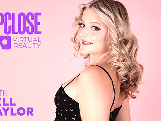 Up Close VR - Sexy Jill Taylors Naughty Alaskan Vibe Teases Your Senses & Fucks You Wild - POV