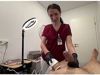 Eva Keks In Laser On Balls, Dick In Her Throat