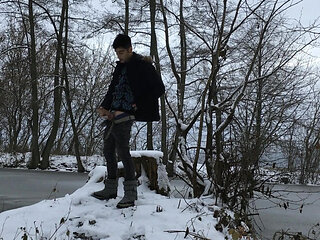 Cold Lake Jerking off