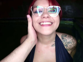 O Safado Fodeu Minha Buceta Na Piscina E Gozou Dentro De Mim Na Cama
