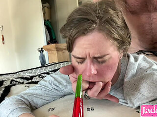 Innocent submissive girlfriend missused - Amateur homemade sex