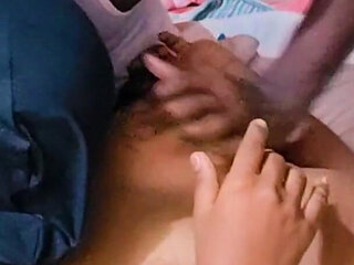 Desi Bhabhi Fucked by Two Boys in a House for Pleasure. After Hardcore Missionary Sex Pussy Breaks.