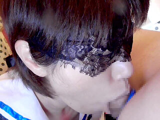 Mayu No. 71: Exhibitionist Sex, Hotel Sex, Sailor Costume, Deep Throat, Squirt, Convulsions, Internal Ejaculation