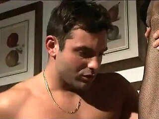 Hairy MILF with Big Tits Sucks and Fucks Big Dick