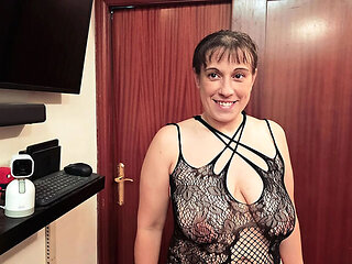 Lucia Bianco Slut Wife Surprise Threesome DP on Wedding Anniversary - Big Tits MILF Rough Fuck