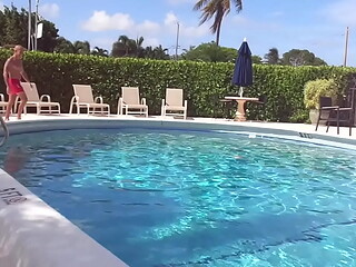 MAXXX LOADZ DIVING INTO POOL &amp_ SWIMMING LAPS