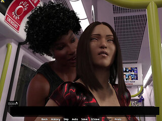 Luna Giving Handjob To Milf Black Shemale Huge Cock