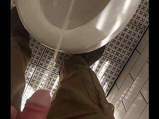 Piss in London Pub Toilet