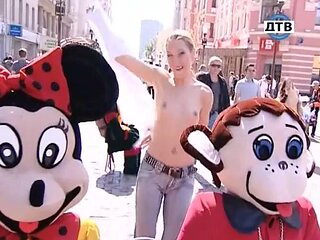 Naked jokes. 2: Big Tits, Blonde  Striptease Porn