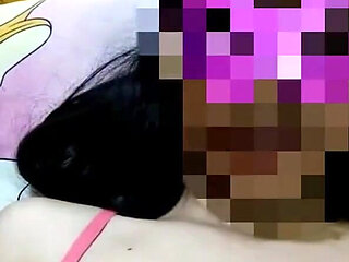 She enjoys herself with fingering and screaming and moaning