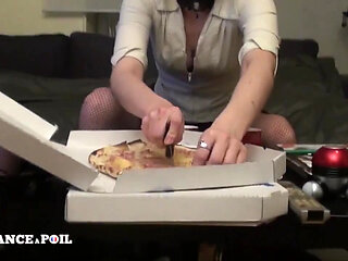 Pretty Young Brunette Fucked Hard and Jizzed on Body in POV