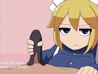 [Gameplay] Grumpy Tsundere Maid at your service Hentai Game