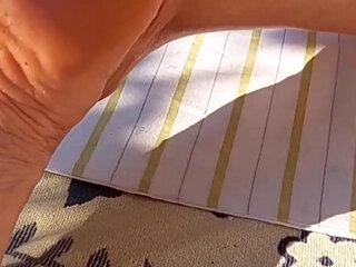 Amateur Blonde Wife Naked Outdoors