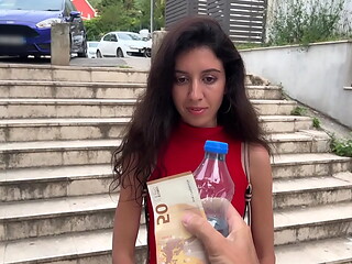 Public Agent Test for Beauty - Can She Have Sex with a Stranger?
