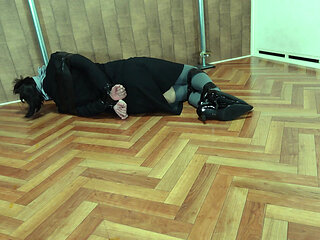 The Targeted Office Lady Was Tied up with Tape