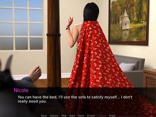 Nursing back to pleasure: wife cheats her husband with their house employee ep 7