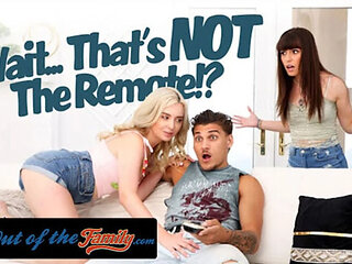 Lexi Lore and Chanel Camryn Swallow Stepbrother's Cum - Family Sex Blowjob