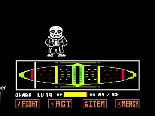 Sans undertale boss fight *sans dies*