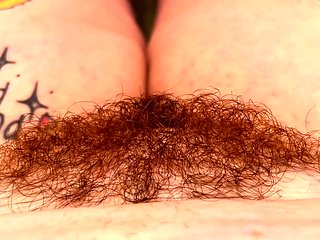 Amateur close up hairy pussy PinkClit