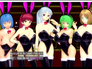 Girl Beats Hero 3 0,05 Bunny Girls 2 (boko877)
