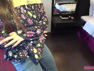 Asian Beauty Surprises With An Unexpected Creampie