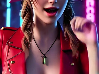 Aerith Cheerful Dance (TWICE - YES or YES) FF7 3D Dance