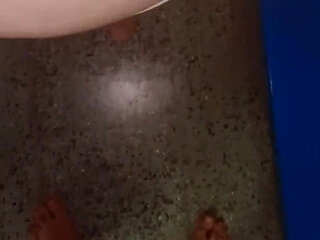 Amateur in the Warehouse: Blowjob and Standing Sex