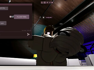 Taking an SSHF E-Girls Virginity in a Strip Club on a ROBLOX Condo