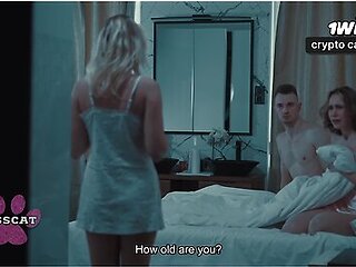 Taboo Fantasy, Jessie Ames And Kiss Cat In Will Stepdad Fuck And Cum Inside Stepdaughter In Share Bed While Stepmom?