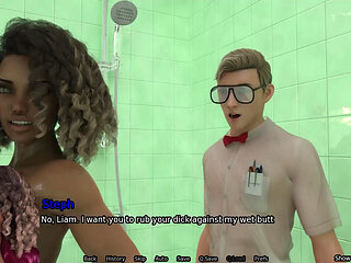 Sexbot Steph Route #3 - Animated Sex Game