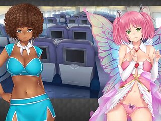 Anime babe gave me a quest on my double date in HuniePop 2