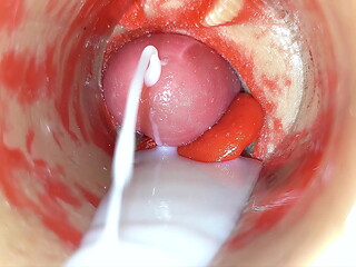 Cum Big Load Sperm. Excellent internal camera. 4K