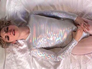 Solo ladyboy masturbation