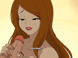 Big asses and enormous cocks in animated adventures