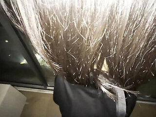 Asian Teen Stepdaughter Gets Pounded Hard By Daddy While On The Phone - Amateur POV Missionary & Doggy