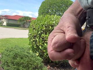 Public Driveway Masturbation