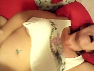 Big clitoris, tetas grandes, follando