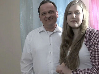 Julia18darf Fucks Old Men Too Much - Blonde Teen Blowjob & Doggy Style