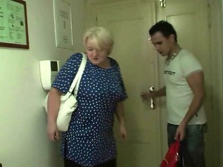 Granny is ready to do kinky things to a much younger dick