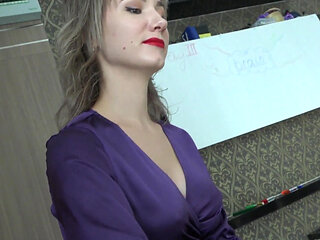 Teacher Makes College Boys Foot Fetish Fantasy Come True